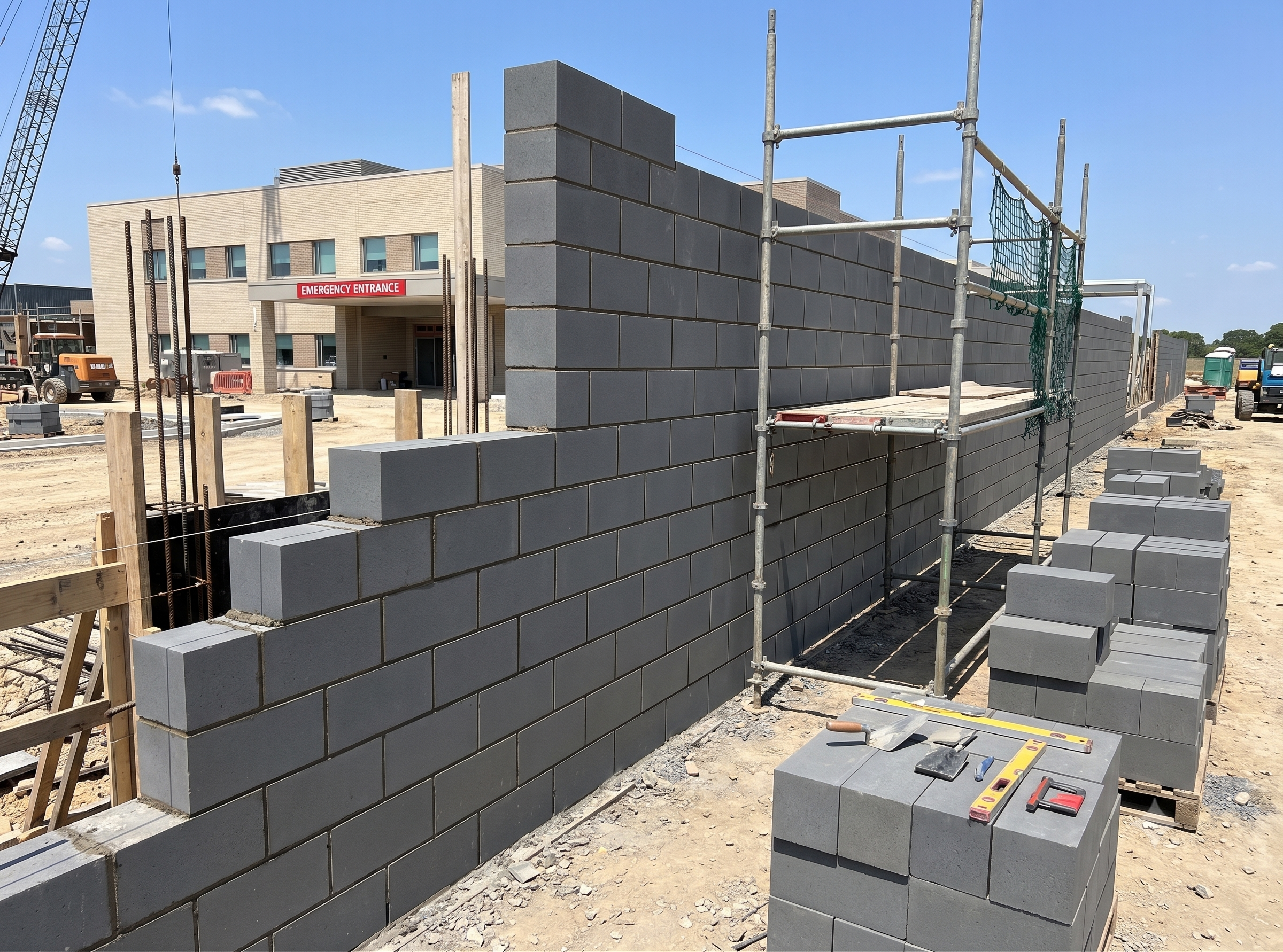 Warehouse Block Wall